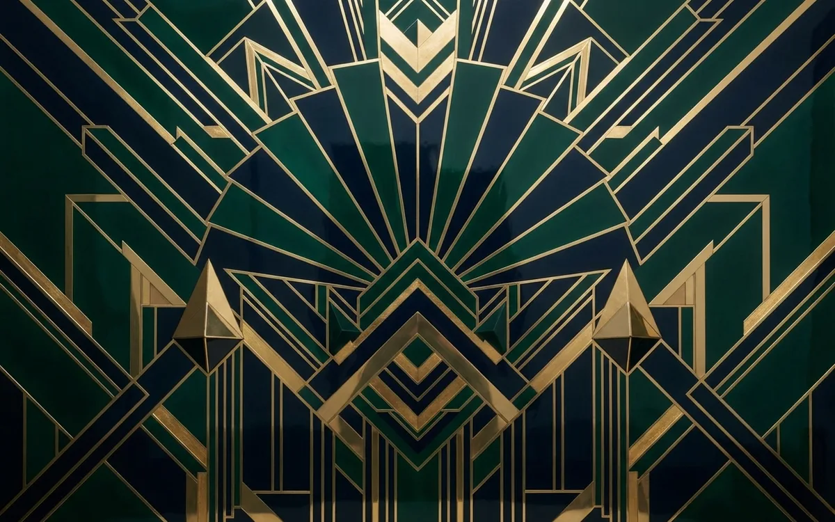 Artwork in the Art Deco style