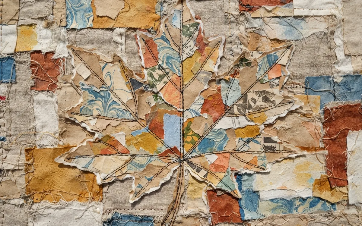 Artwork made in collage