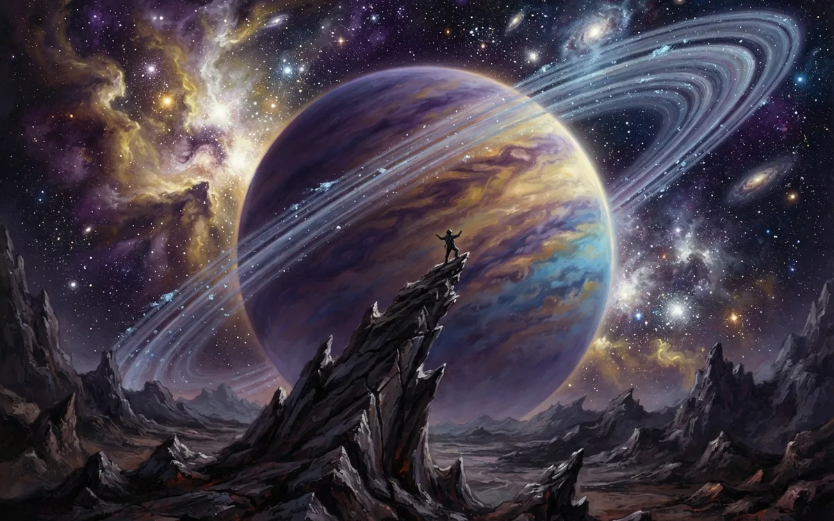 Artwork with a epic mood